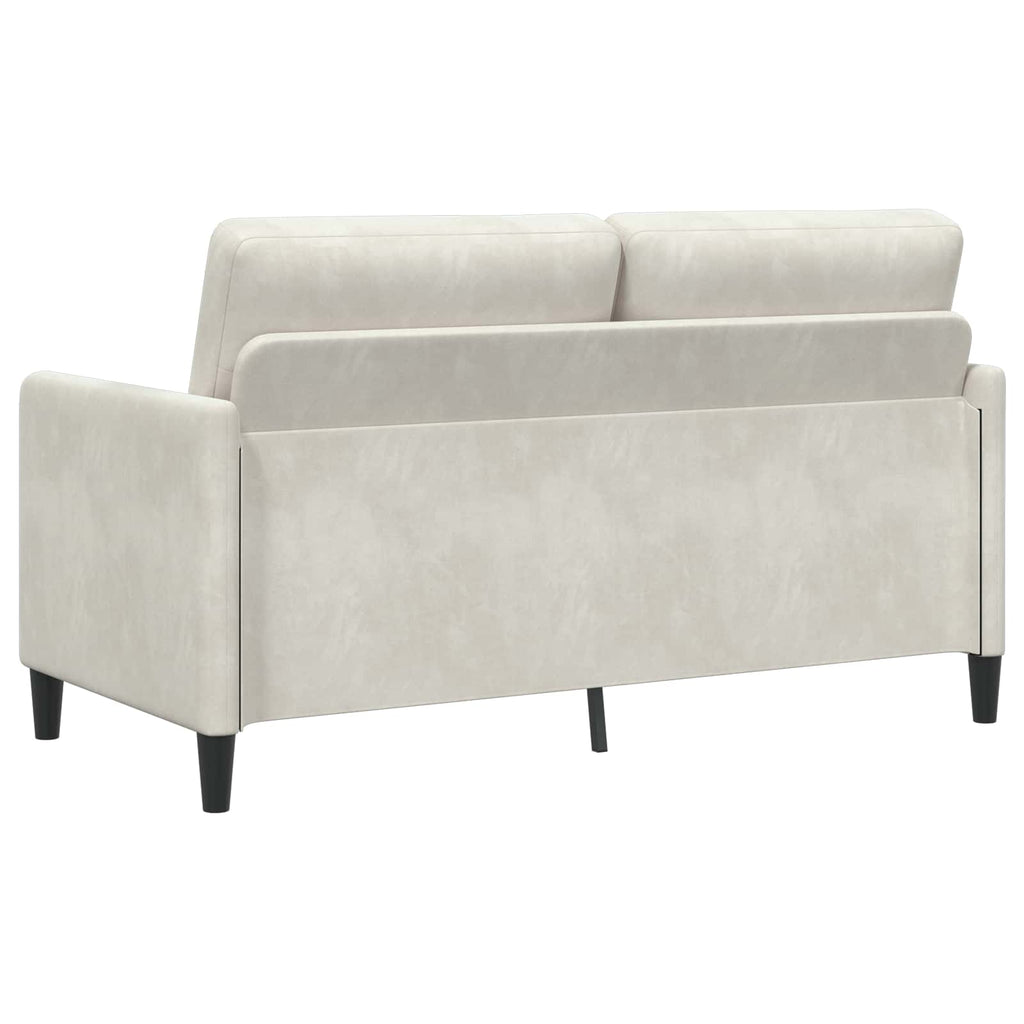 Sofa mit Stauraum Creme 152 x 78 x 87 cm Polyester