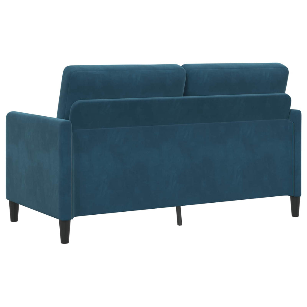 Sofa mit Stauraum Blau 152 x 78 x 87 cm Polyester