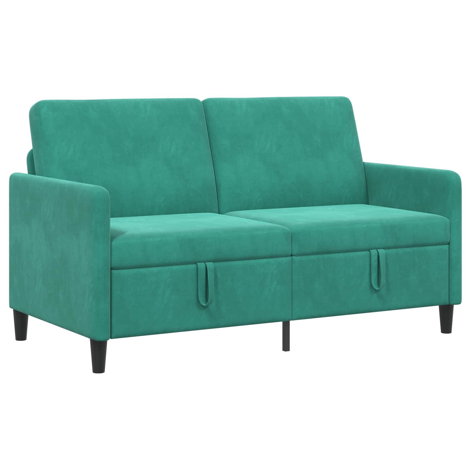 Sofa mit Stauraum Türkis 152 x 78 x 87 cm Polyester