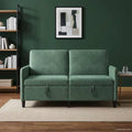 Sofa mit Stauraum Meergrün 152 x 78 x 87 cm Polyester