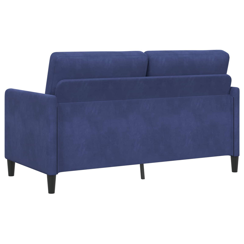 Sofa mit Stauraum Polizeiblau 152 x 78 x 87 cm Polyester