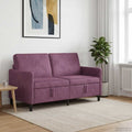 Sofa mit Stauraum Lila 152 x 78 x 87 cm Polyester