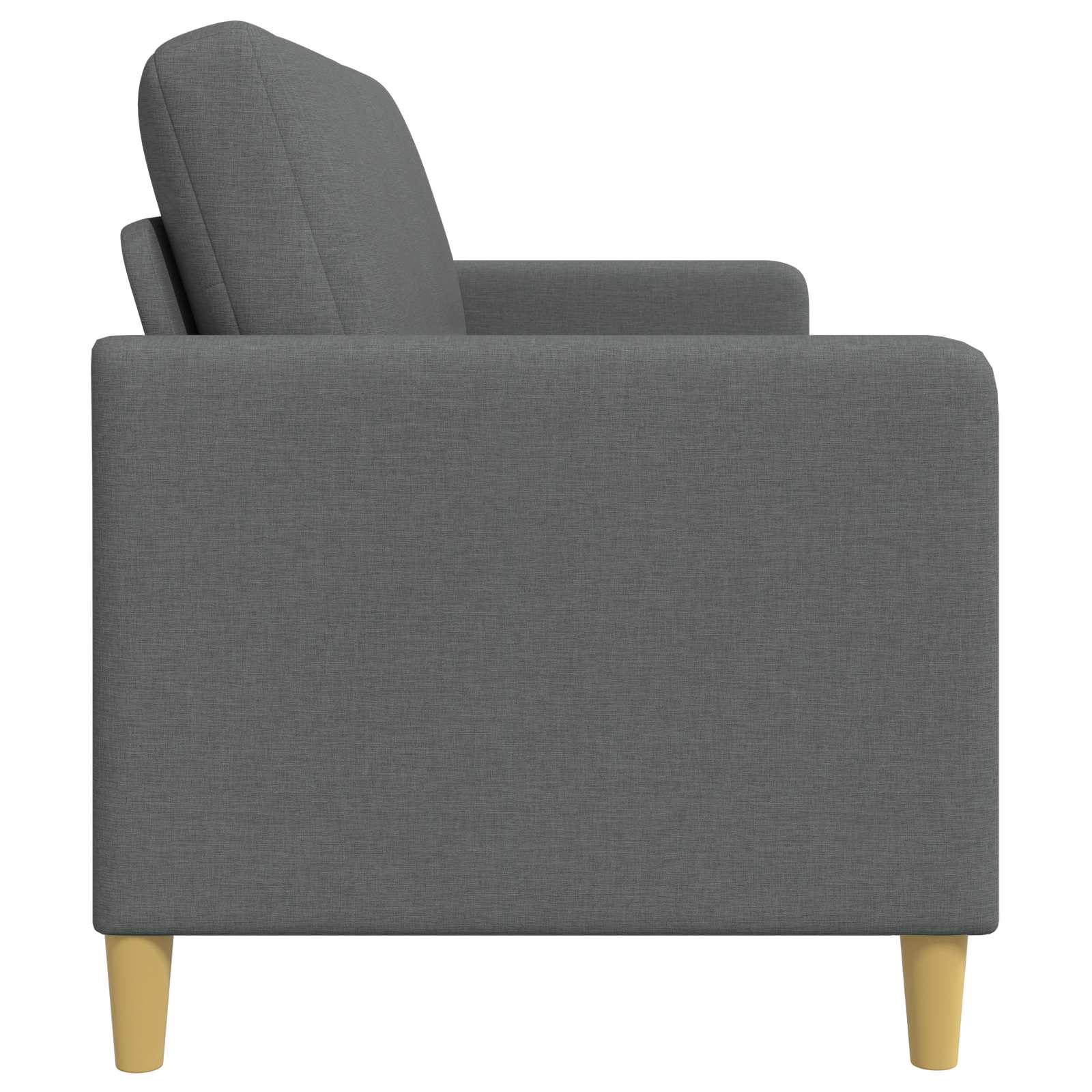 Sofa mit Stauraum Dunkelgrau 172 x 78 x 87 cm Polyester
