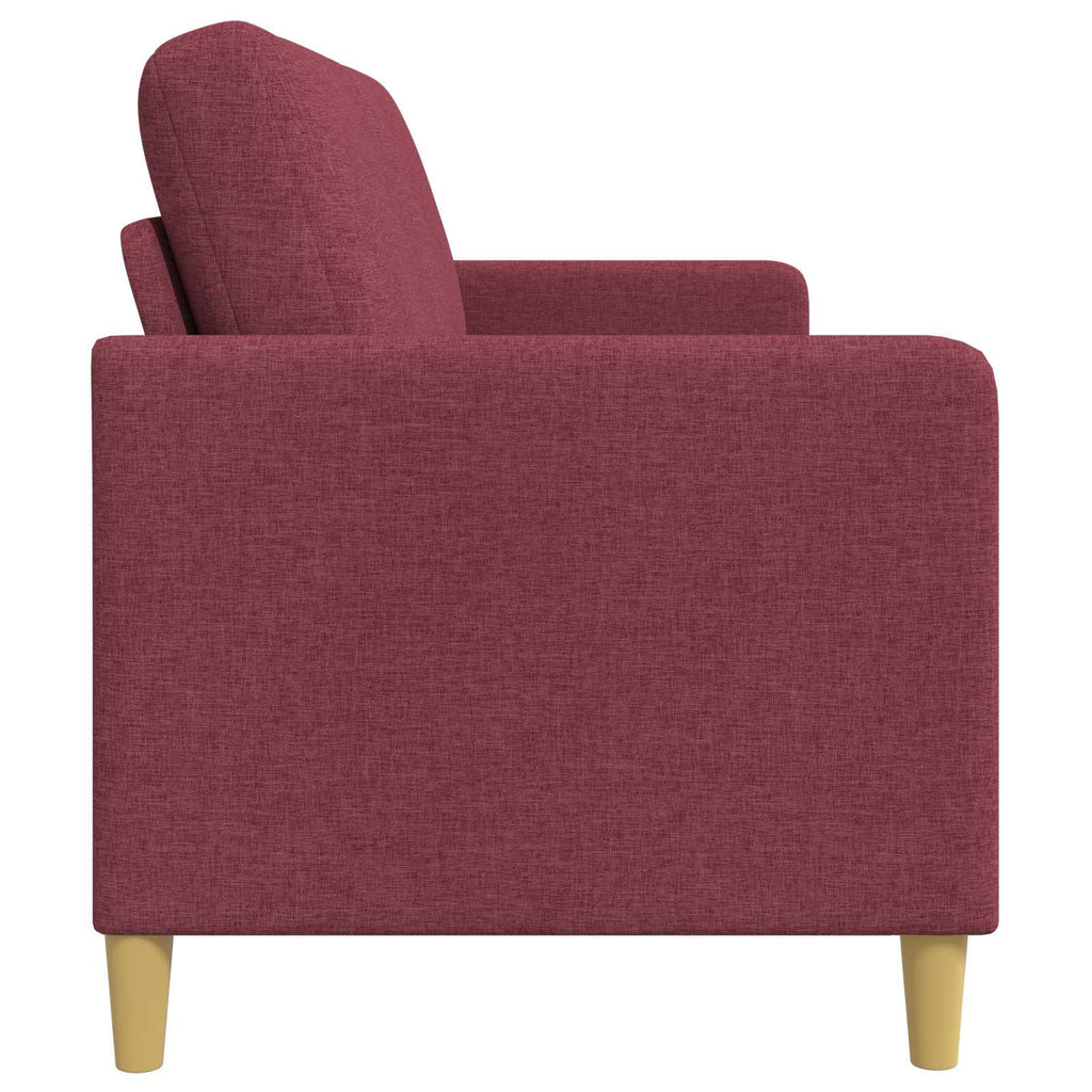 Sofa mit Stauraum Weinrot 172 x 78 x 87 cm Polyester