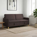 Sofa mit Stauraum Dunkelbraun 172 x 78 x 87 cm Polyester