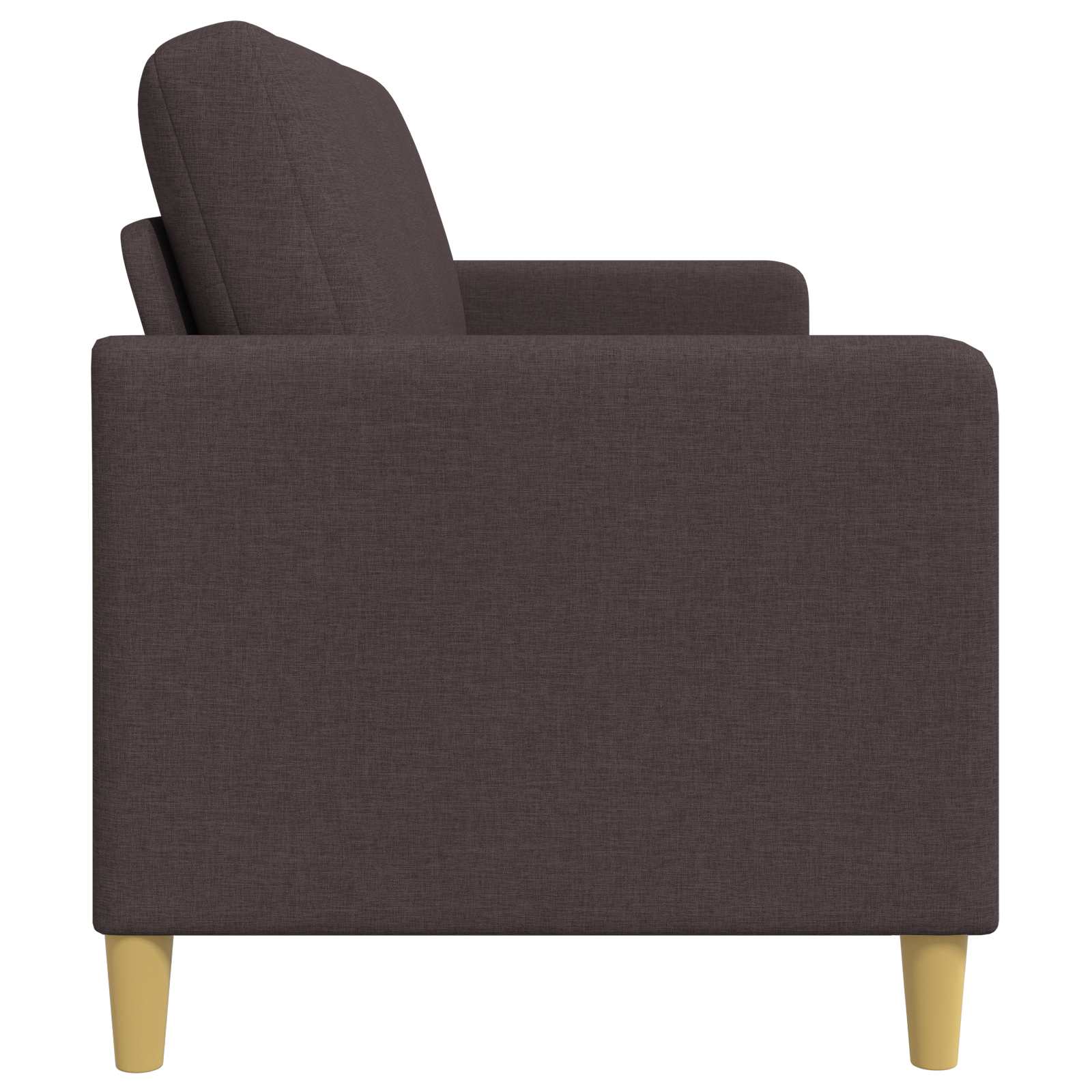 Sofa mit Stauraum Dunkelbraun 172 x 78 x 87 cm Polyester