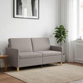 Sofa mit Stauraum Taupe 172 x 78 x 87 cm Polyester