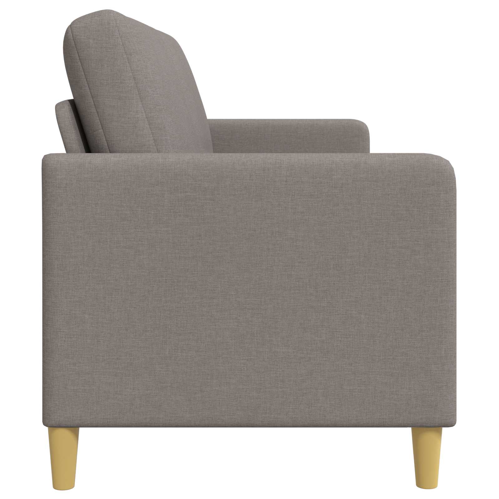 Sofa mit Stauraum Taupe 172 x 78 x 87 cm Polyester