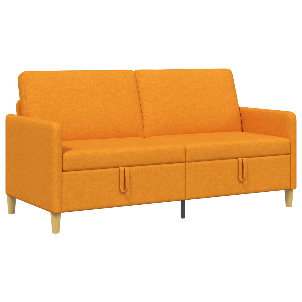 Sofa mit Stauraum Dunkelgelb 172 x 78 x 87 cm Polyester