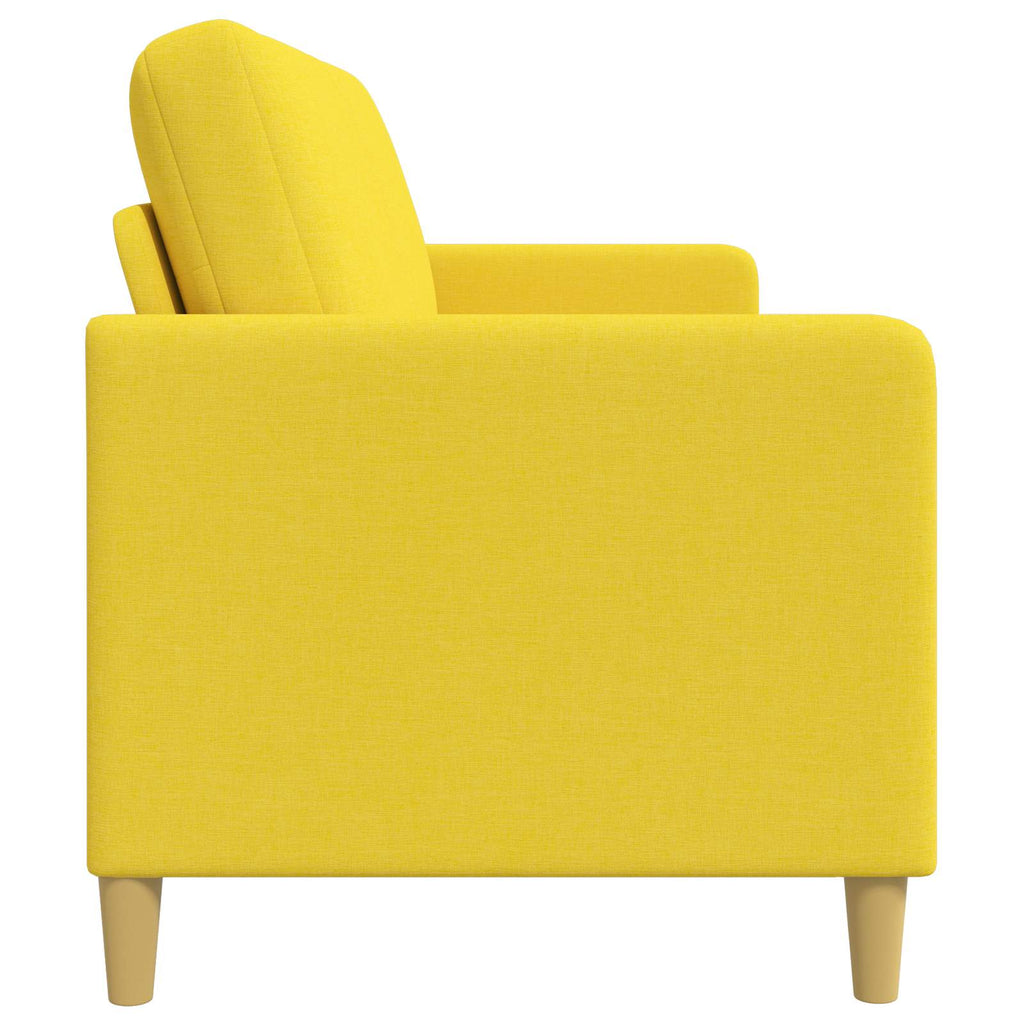 Sofa mit Stauraum Helles Gelb 172 x 78 x 87 cm Polyester