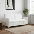 Sofa mit Stauraum Weiß 172 x 78 x 87 cm Polyester