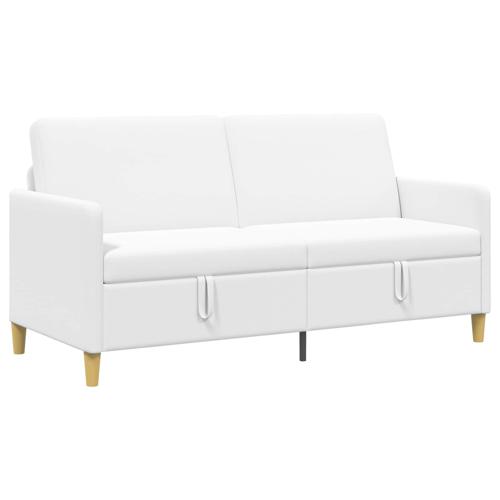 Sofa mit Stauraum Weiß 172 x 78 x 87 cm Polyester