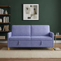 Sofa mit Stauraum Jeans blau 172 x 78 x 87 cm Polyester