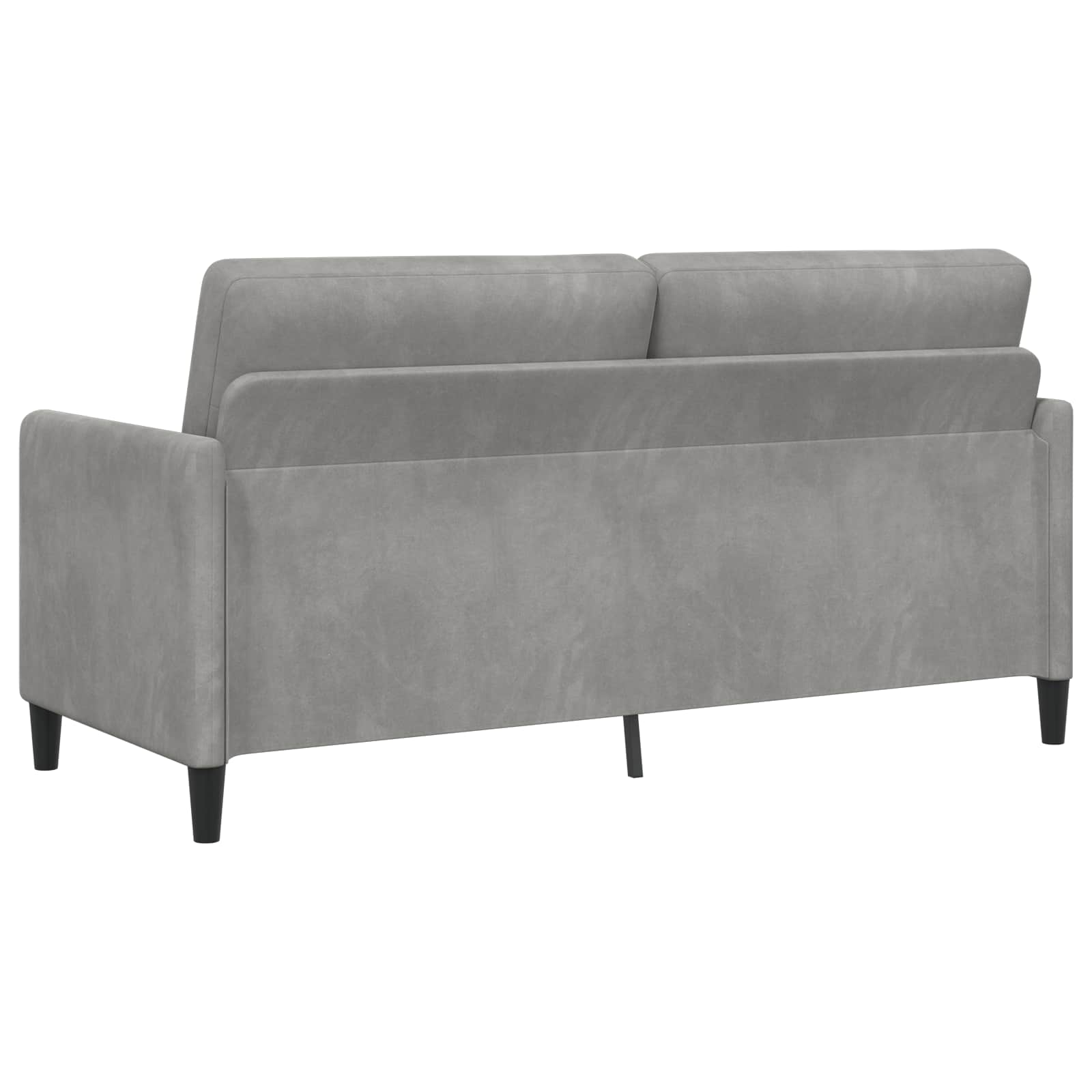 Sofa mit Stauraum Hellgrau 172 x 78 x 87 cm Polyester