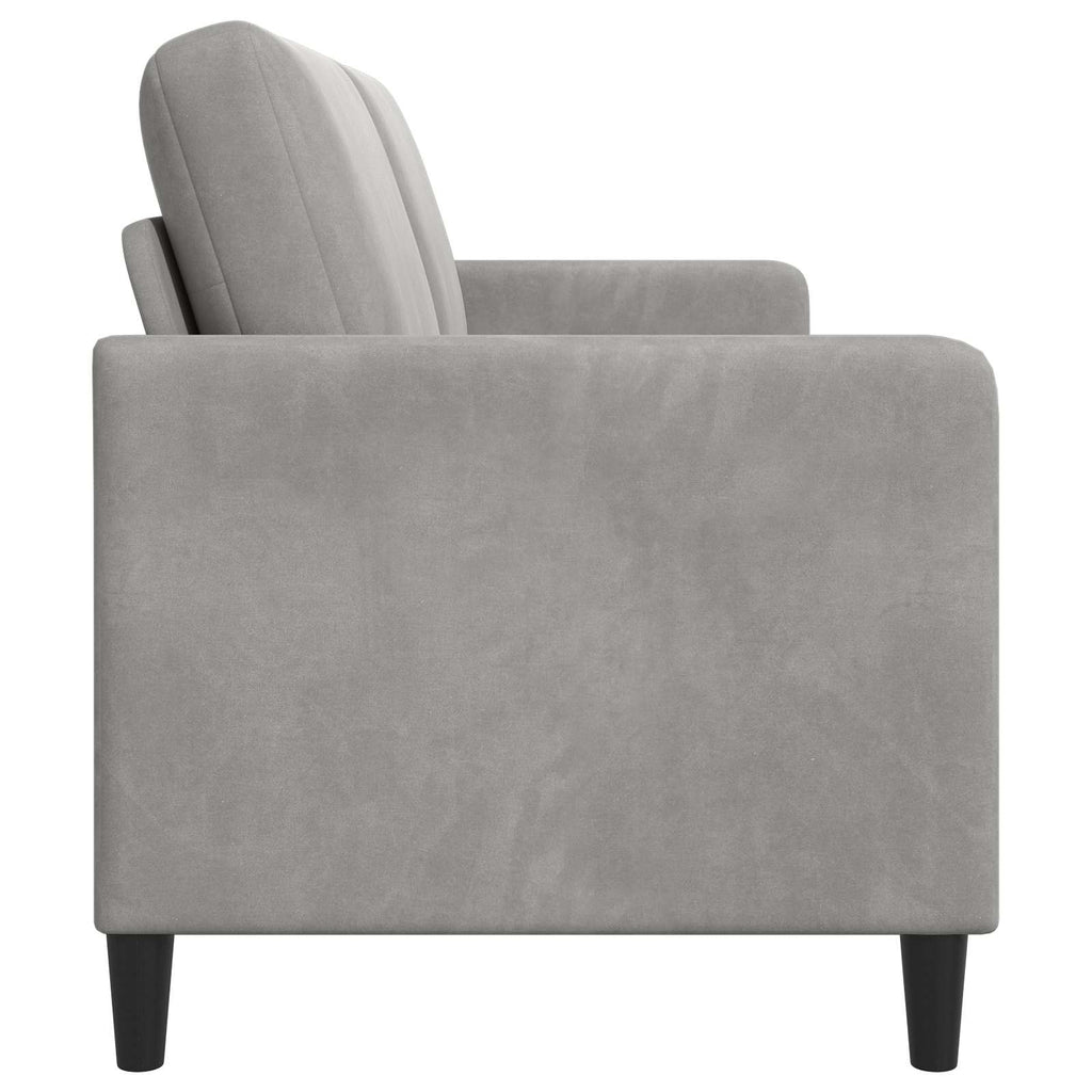 Sofa mit Stauraum Hellgrau 172 x 78 x 87 cm Polyester