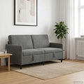 Sofa mit Stauraum Dunkelgrau 172 x 78 x 87 cm Polyester