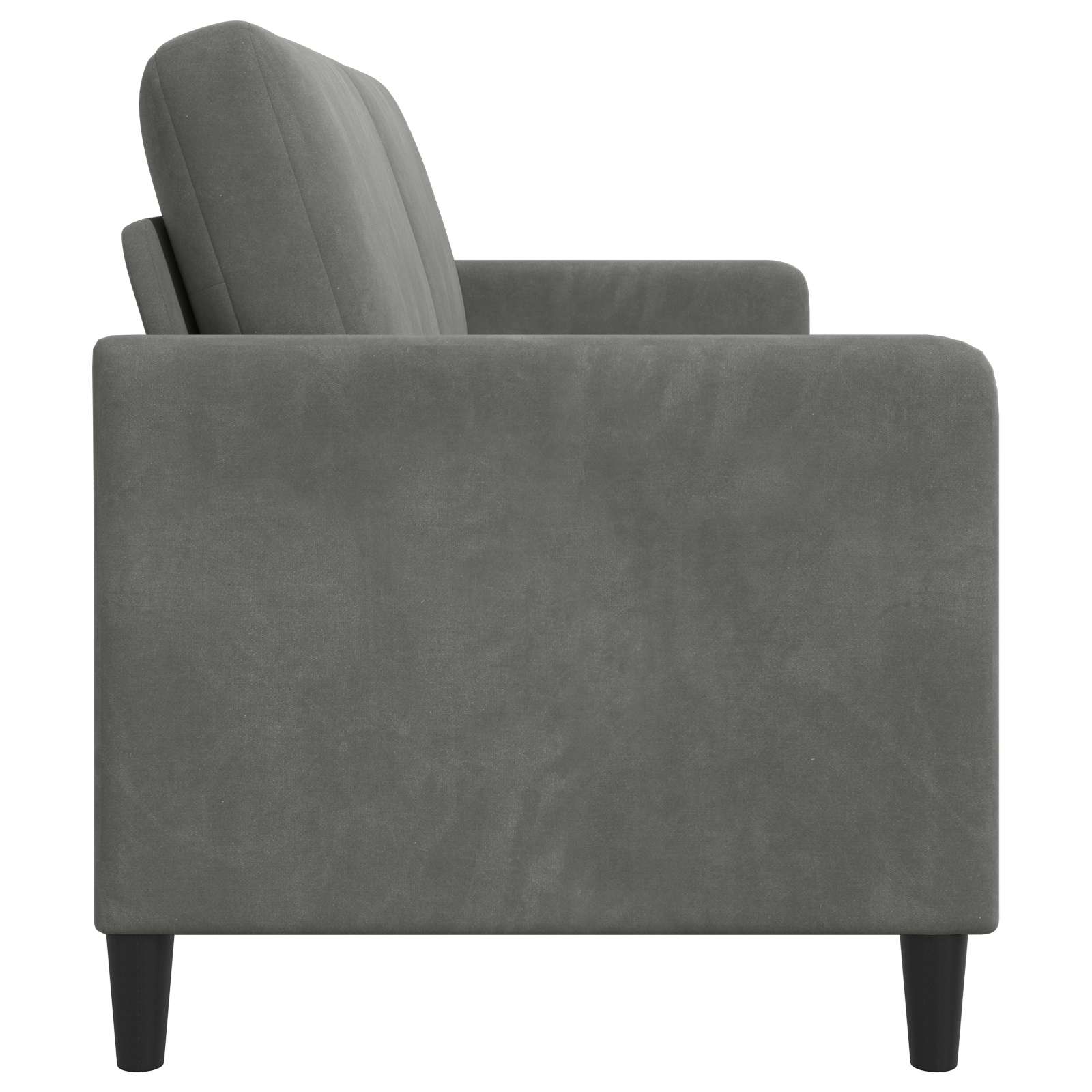 Sofa mit Stauraum Dunkelgrau 172 x 78 x 87 cm Polyester