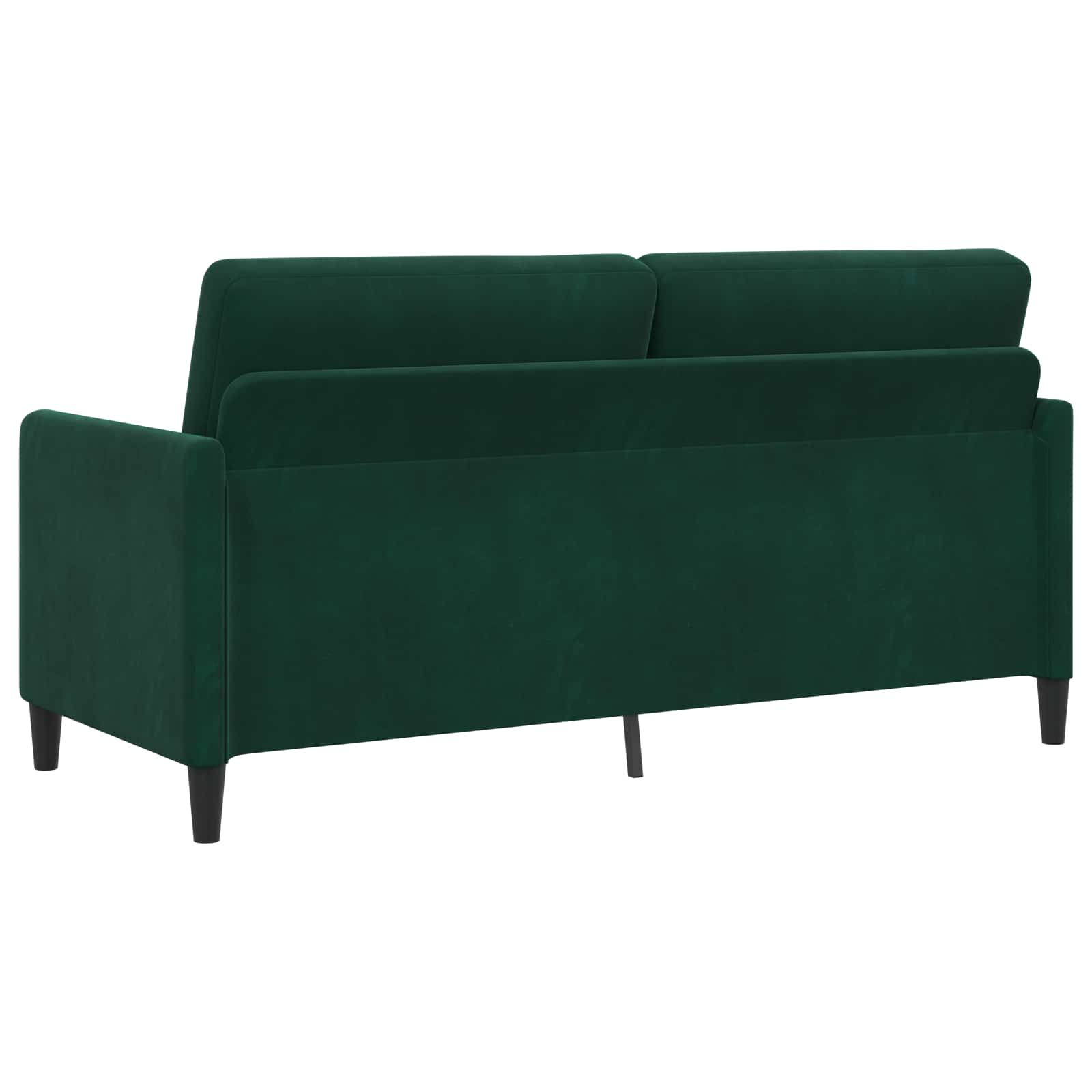 Sofa mit Stauraum Dunkelgrün 172 x 78 x 87 cm Polyester