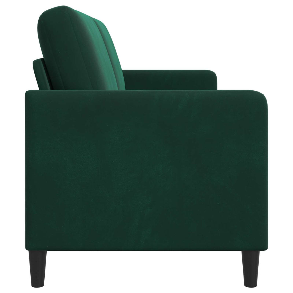 Sofa mit Stauraum Dunkelgrün 172 x 78 x 87 cm Polyester