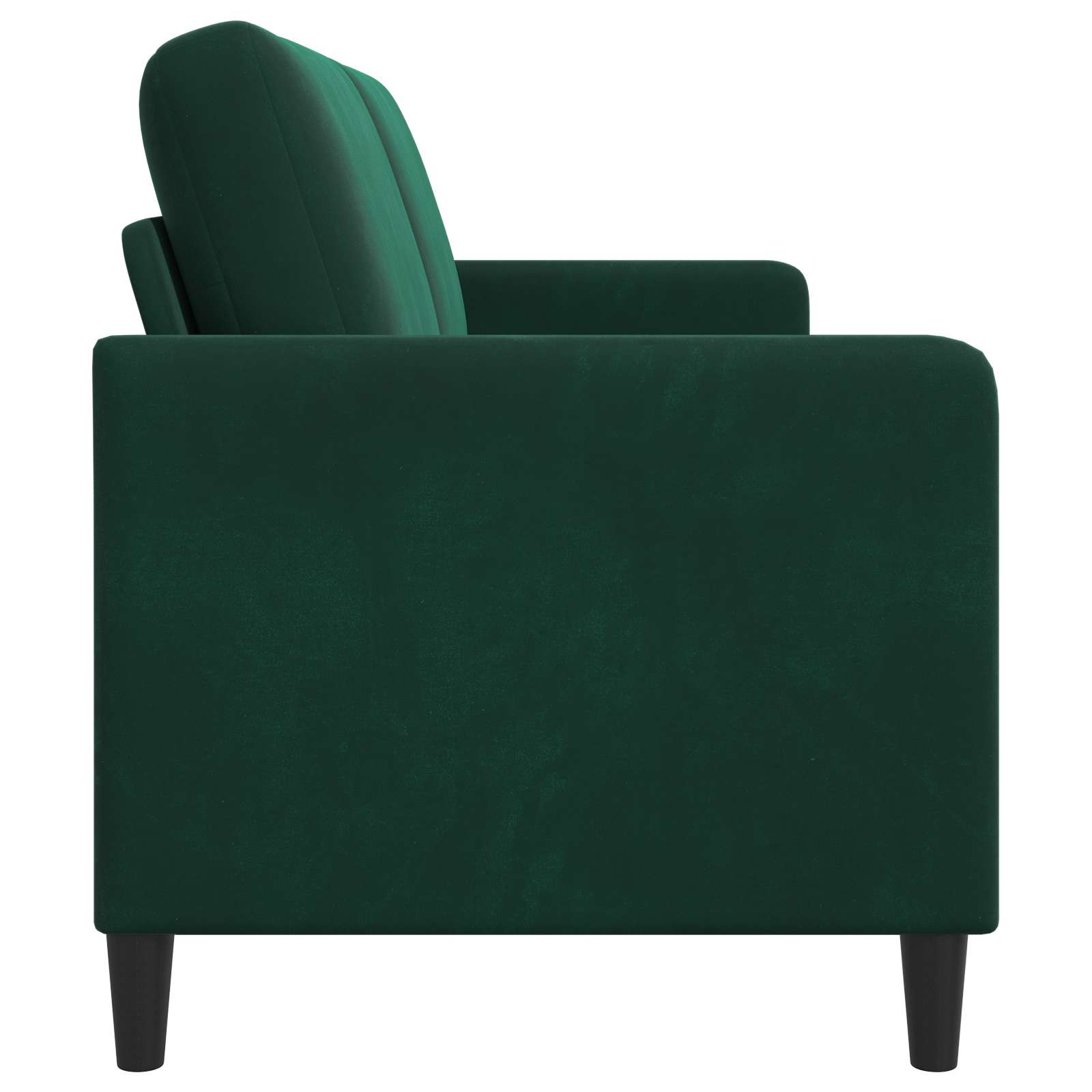 Sofa mit Stauraum Dunkelgrün 172 x 78 x 87 cm Polyester
