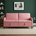 Sofa mit Stauraum Rosa 172 x 78 x 87 cm Polyester