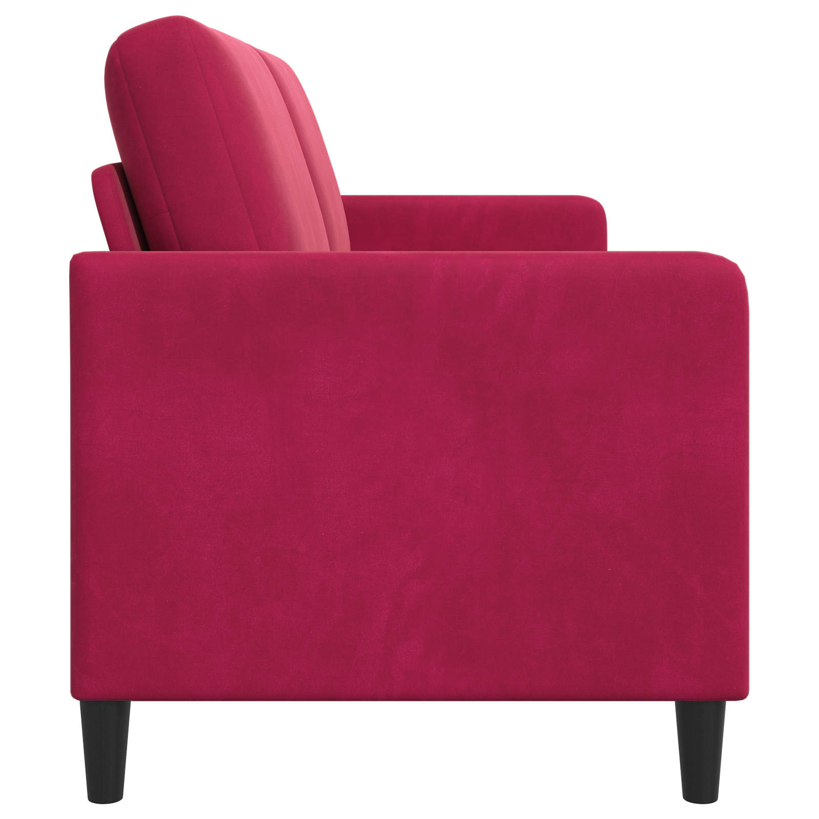 Sofa mit Stauraum Weinrot 172 x 78 x 87 cm Polyester