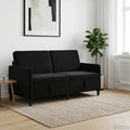 Sofa mit Stauraum Schwarz 172 x 78 x 87 cm Polyester