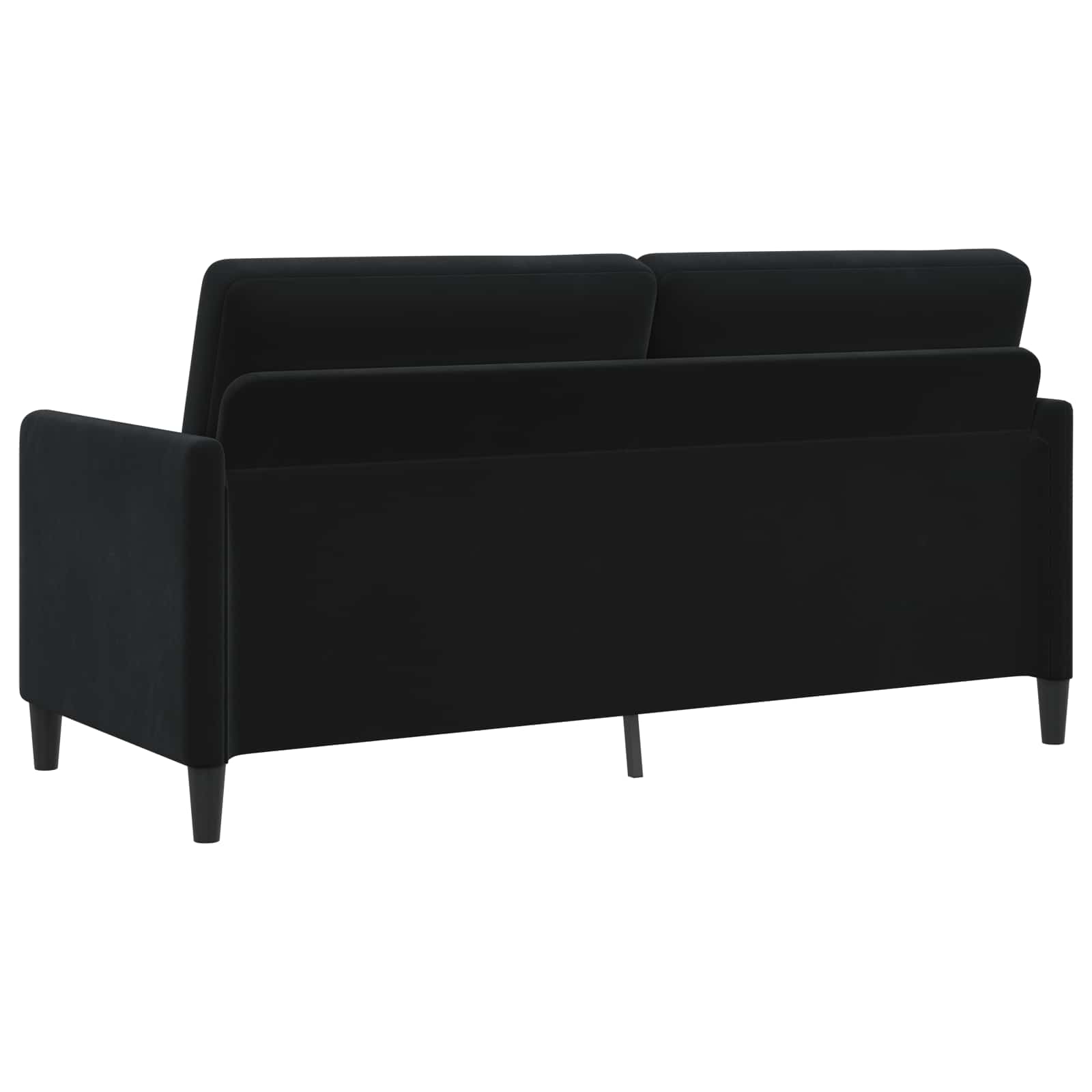 Sofa mit Stauraum Schwarz 172 x 78 x 87 cm Polyester