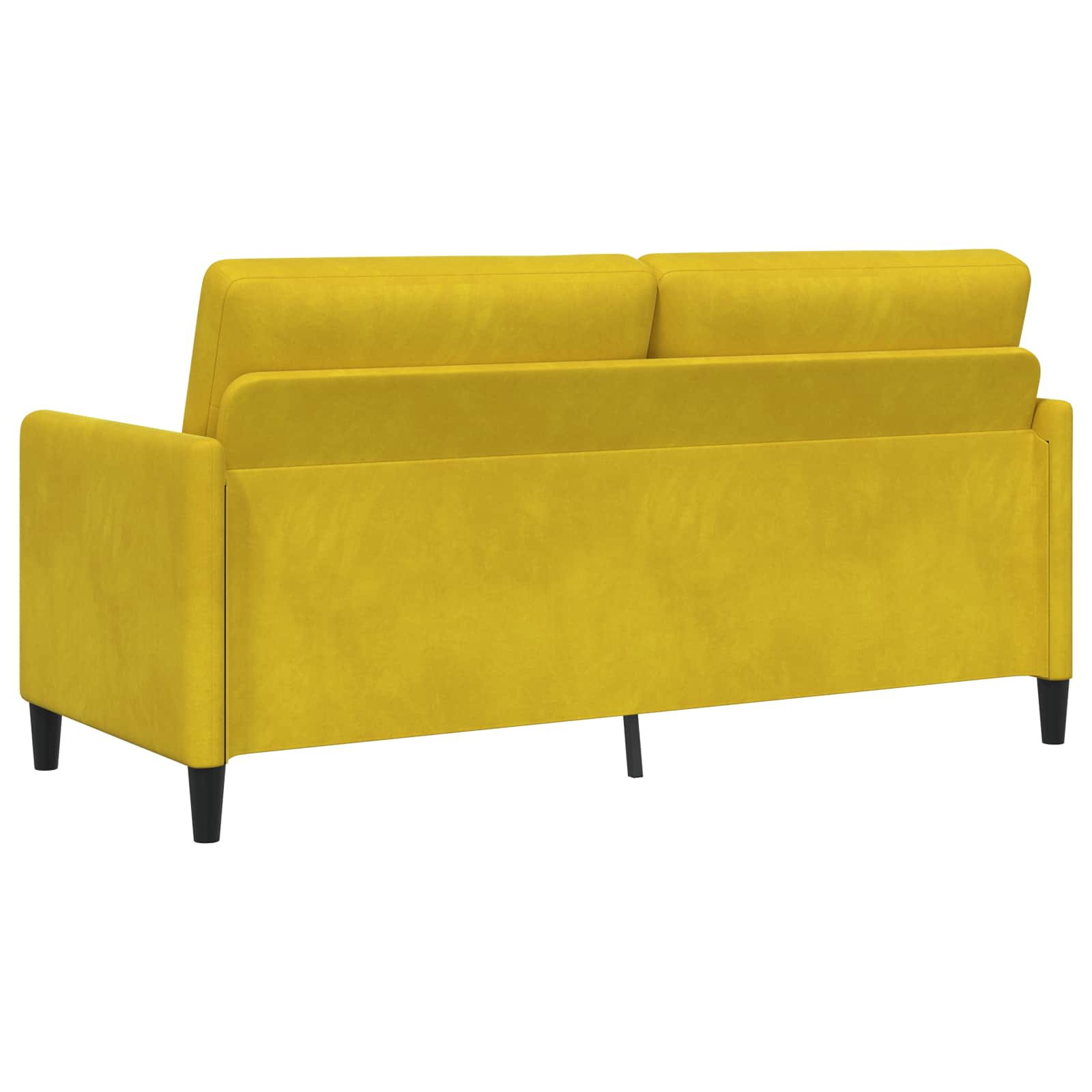 Sofa mit Stauraum Gelb 172 x 78 x 87 cm Polyester