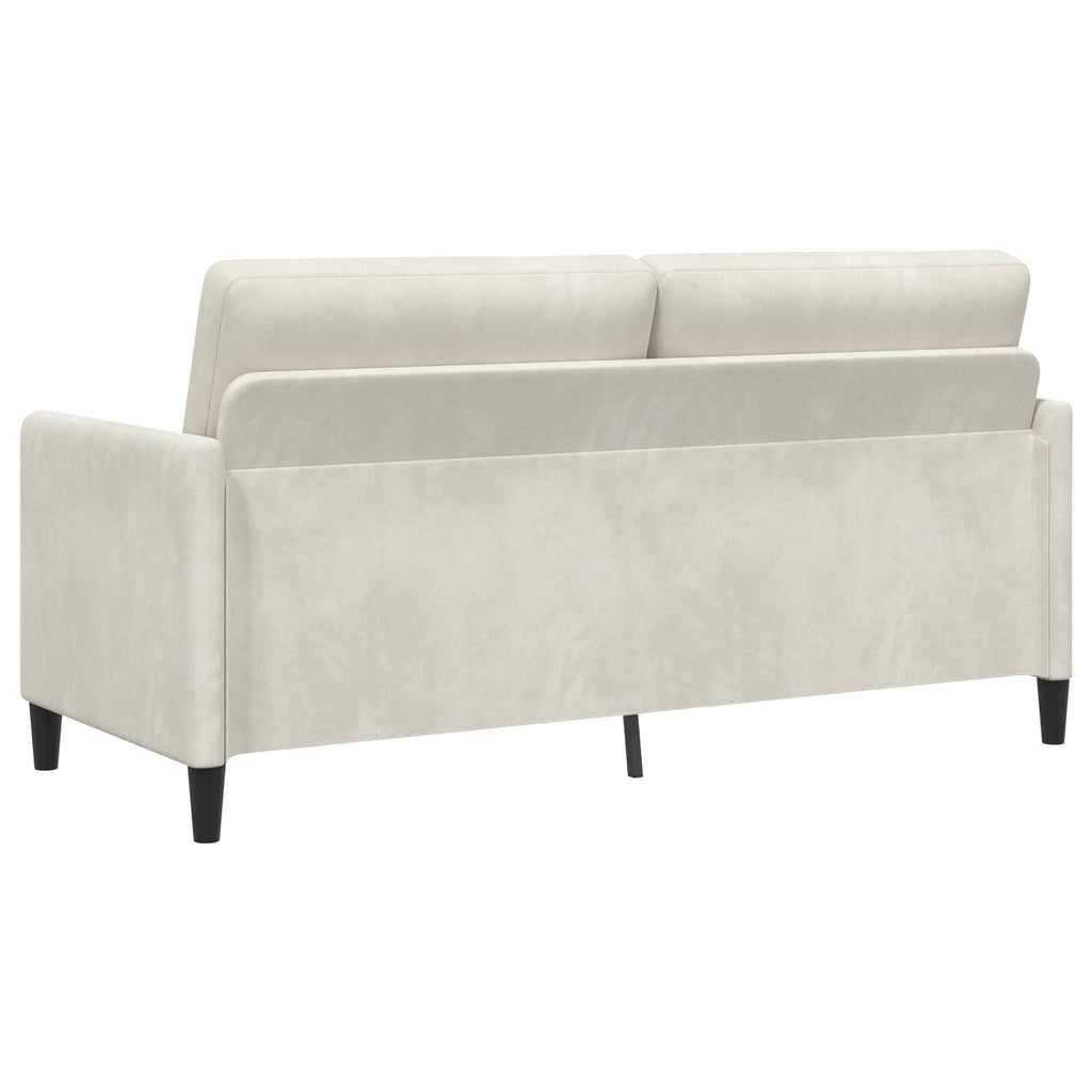 Sofa mit Stauraum Creme 172 x 78 x 87 cm Polyester