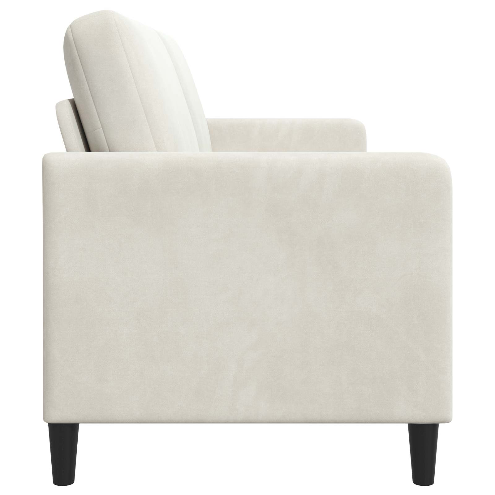 Sofa mit Stauraum Creme 172 x 78 x 87 cm Polyester