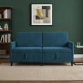 Sofa mit Stauraum Blau 172 x 78 x 87 cm Polyester