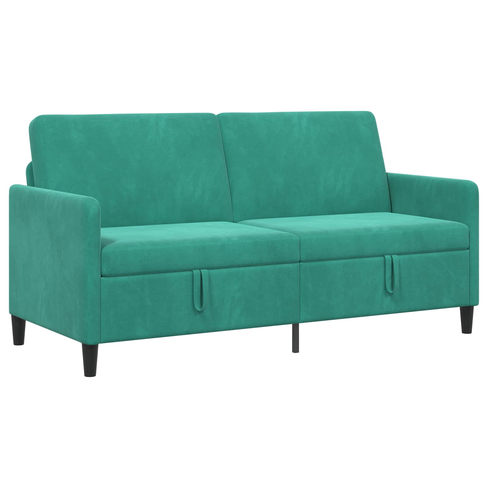 Sofa mit Stauraum Türkis 172 x 78 x 87 cm Polyester