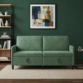 Sofa mit Stauraum Meergrün 172 x 78 x 87 cm Polyester