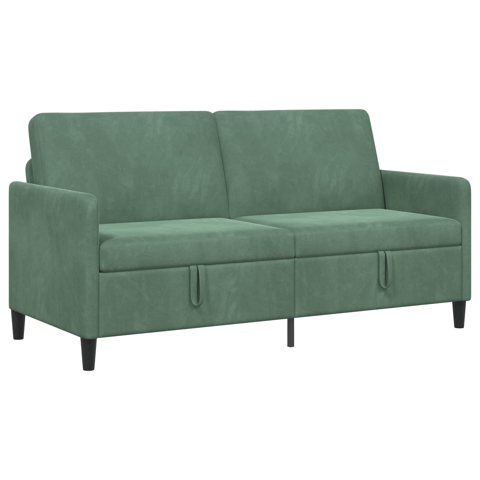Sofa mit Stauraum Meergrün 172 x 78 x 87 cm Polyester
