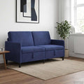 Sofa mit Stauraum Polizeiblau 172 x 78 x 87 cm Polyester