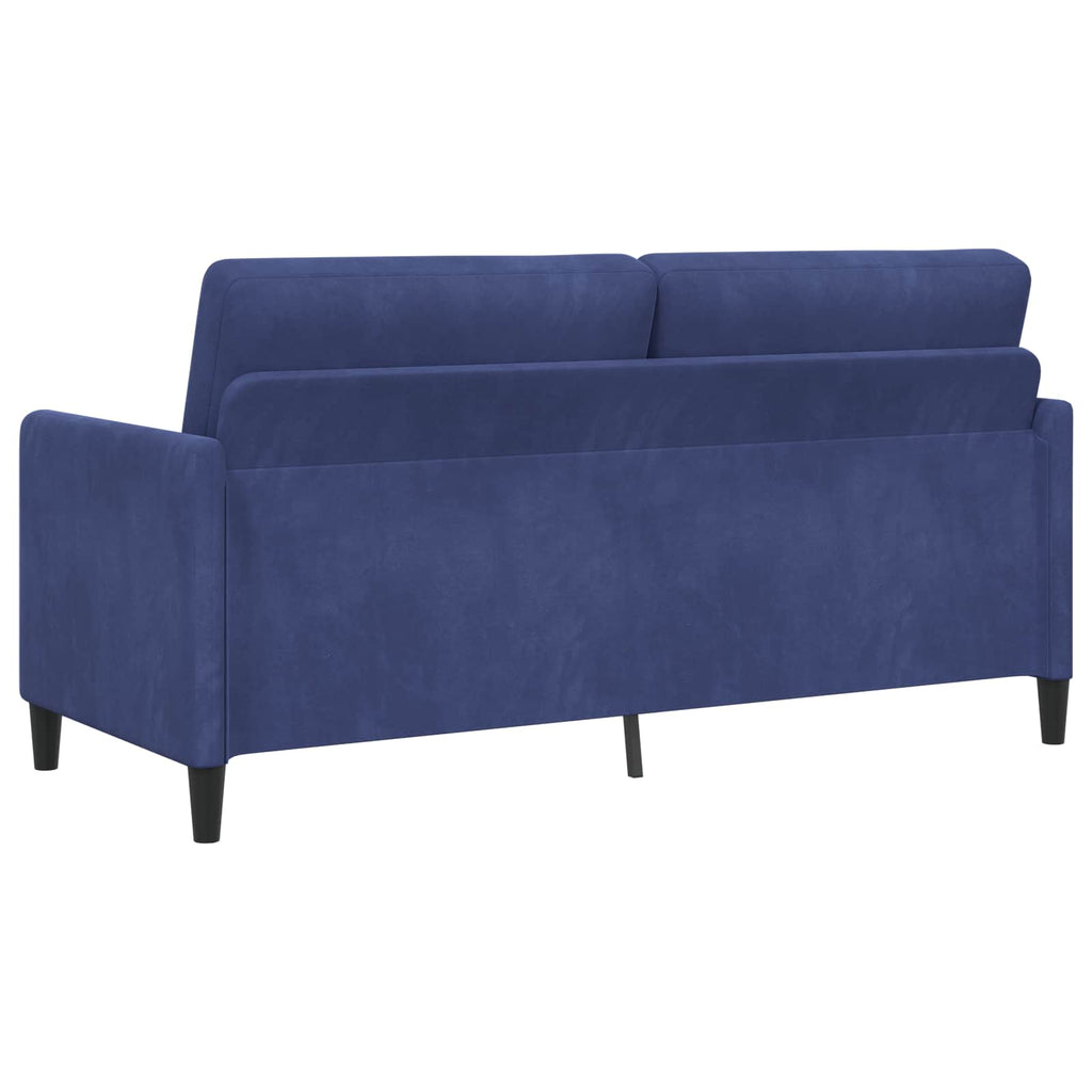 Sofa mit Stauraum Polizeiblau 172 x 78 x 87 cm Polyester