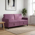 Sofa mit Stauraum Lila 172 x 78 x 87 cm Polyester