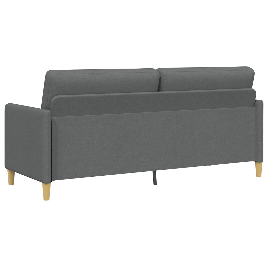 Sofa mit Stauraum Dunkelgrau 192 x 78 x 87 cm Polyester