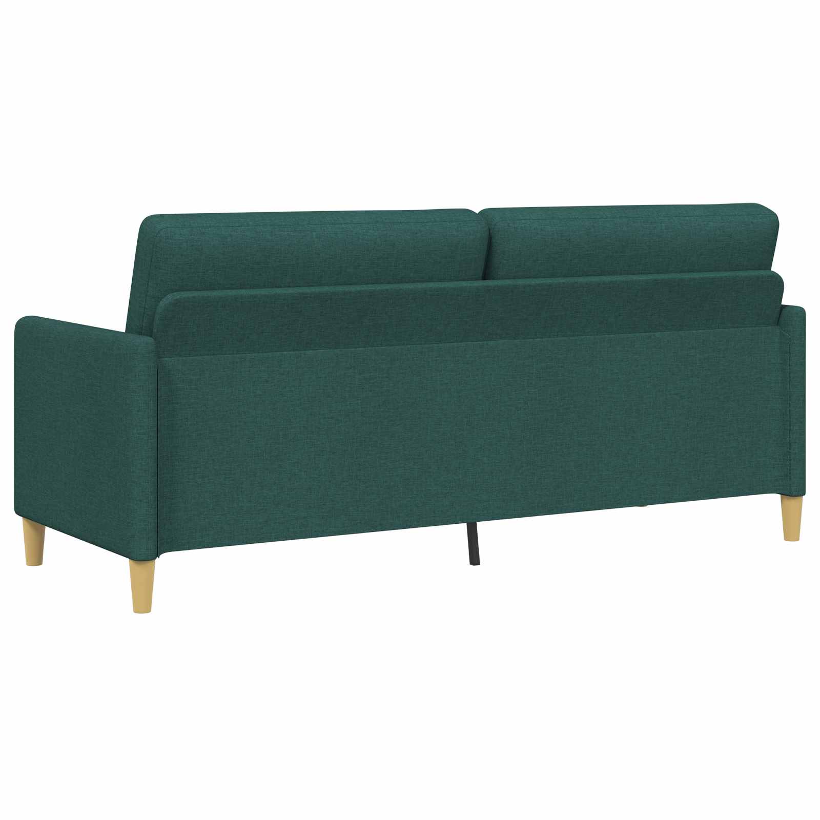 Sofa mit Stauraum Dunkelgrün 192 x 78 x 87 cm Polyester