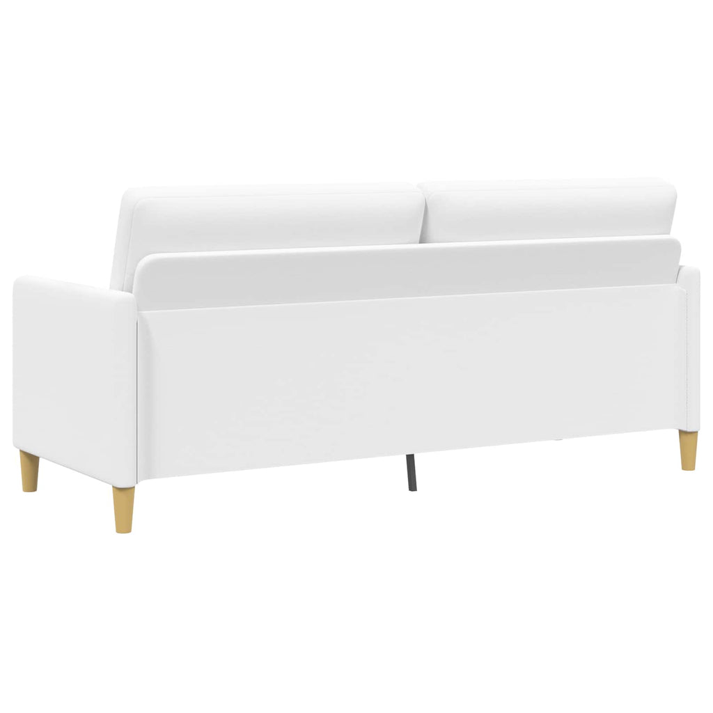 Sofa mit Stauraum Weiß 192 x 78 x 87 cm Polyester