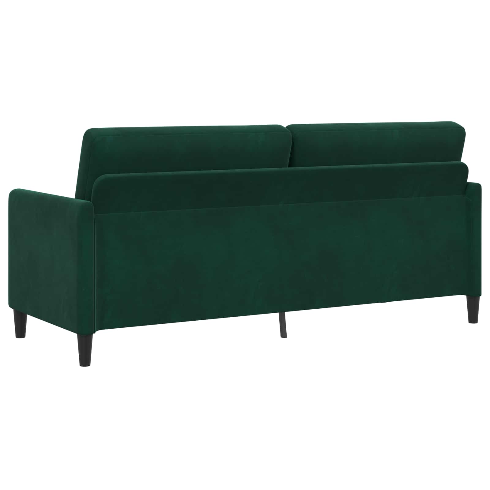 Sofa mit Stauraum Dunkelgrün 192 x 78 x 87 cm Polyester