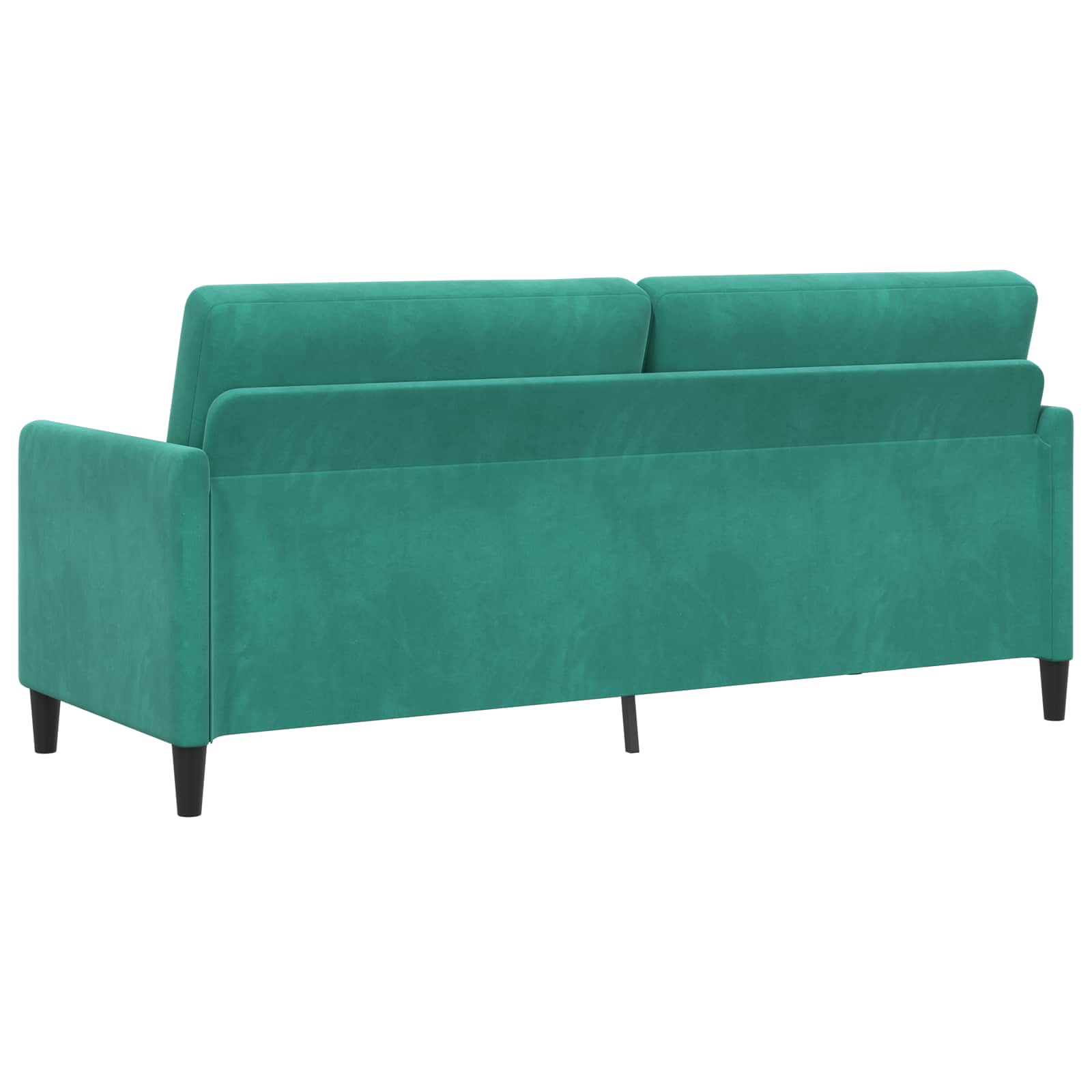 Sofa mit Stauraum Türkis 192 x 78 x 87 cm Polyester