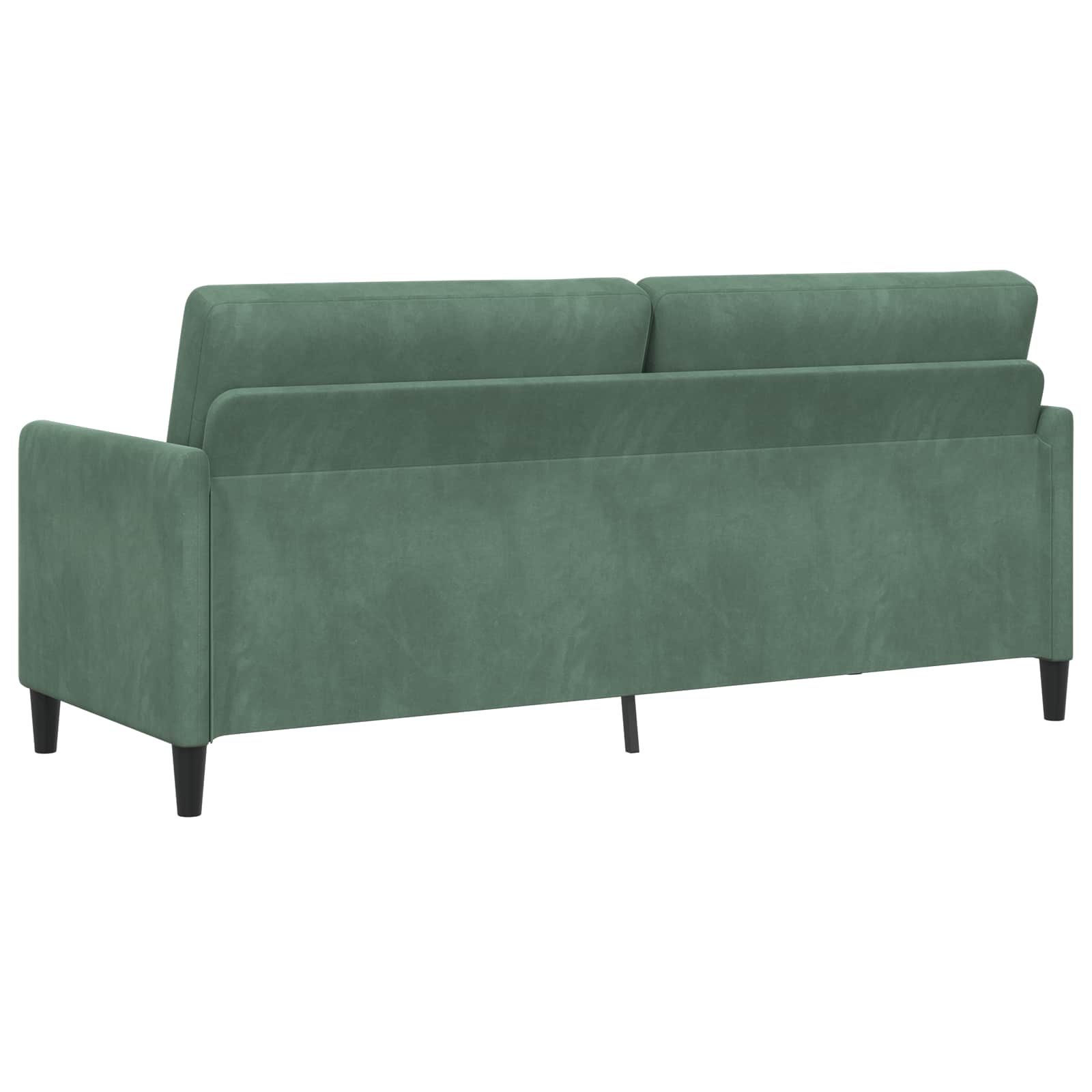 Sofa mit Stauraum Meergrün 192 x 78 x 87 cm Polyester