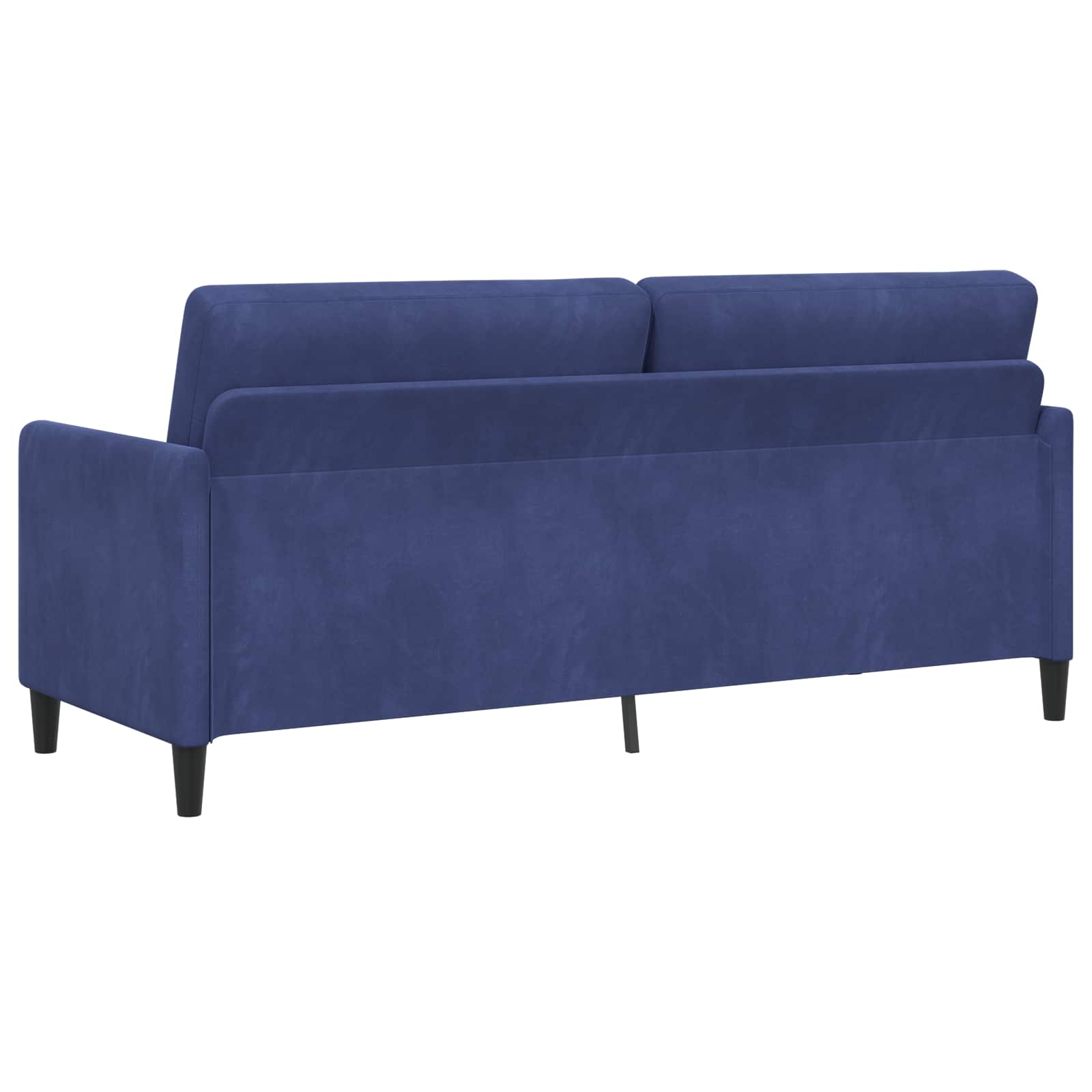 Sofa mit Stauraum Polizeiblau 192 x 78 x 87 cm Polyester