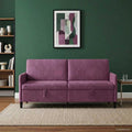 Sofa mit Stauraum Lila 192 x 78 x 87 cm Polyester