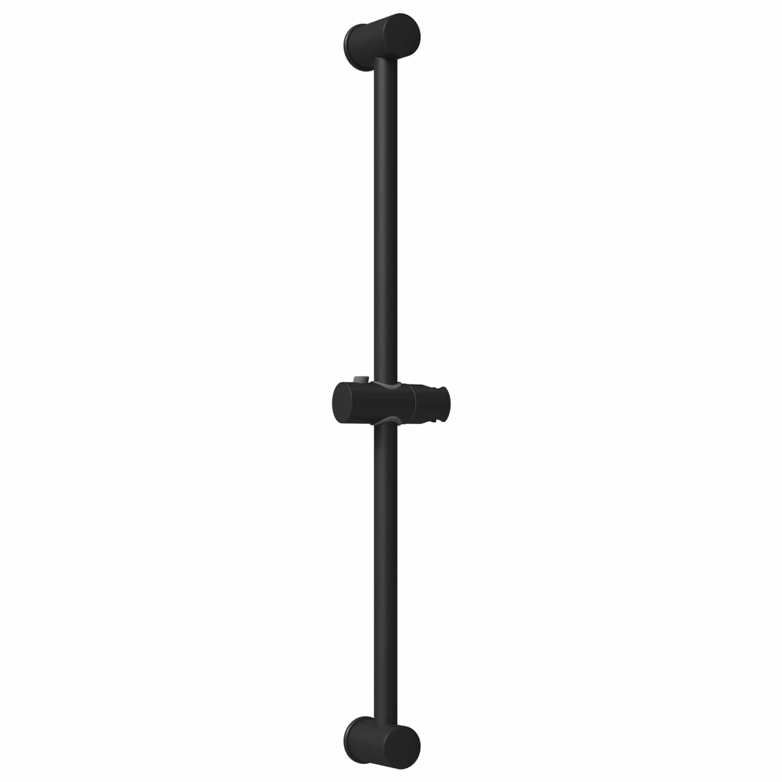 Duschkopfhalter Schwarz 71 cm Edelstahl