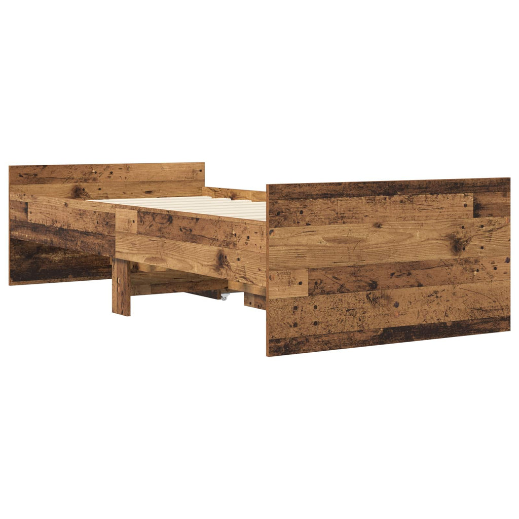 Bettrahmen Altholz Holzwerkstoff