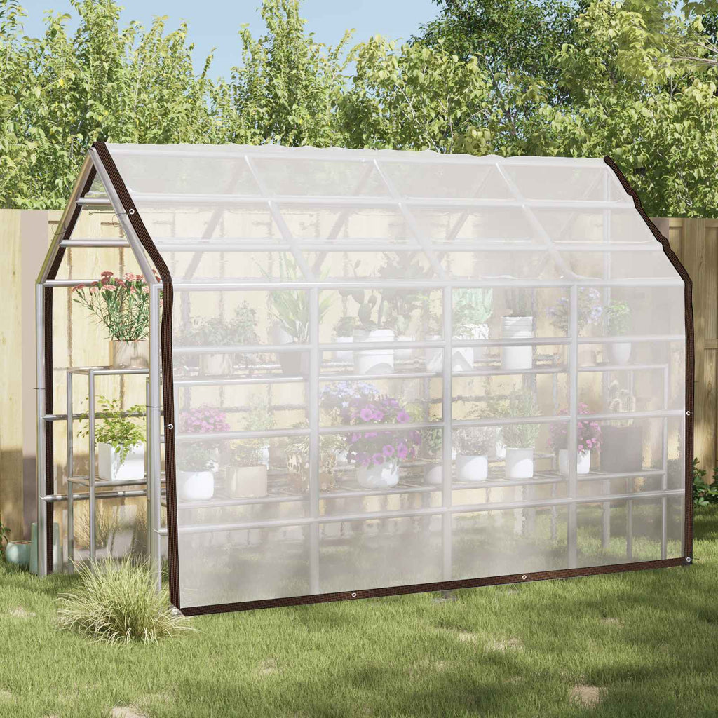 Pflanzenabdeckung Transparent 3 x 3 m PE