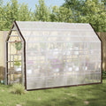Pflanzenabdeckung Transparent 3 x 3 m PE